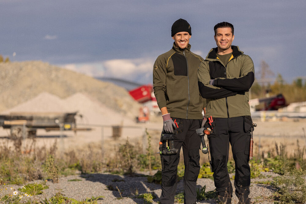 Sweat-shirts personnalisable JOBMAN 5141 Sweat-Shirt Zippé