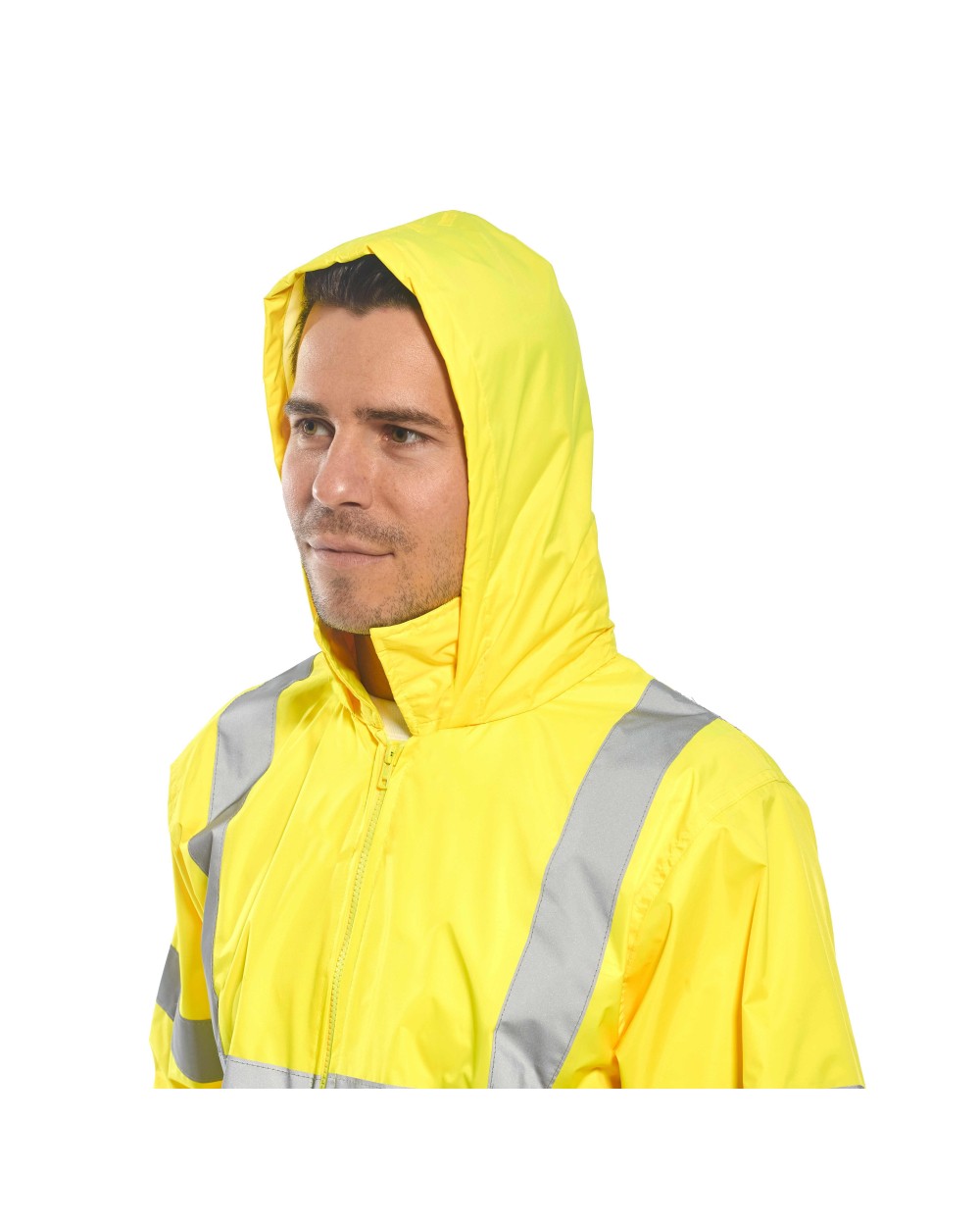 Jassen PORTWEST Hi-vis rain jacket (H440) voor bedrukking &amp; borduring