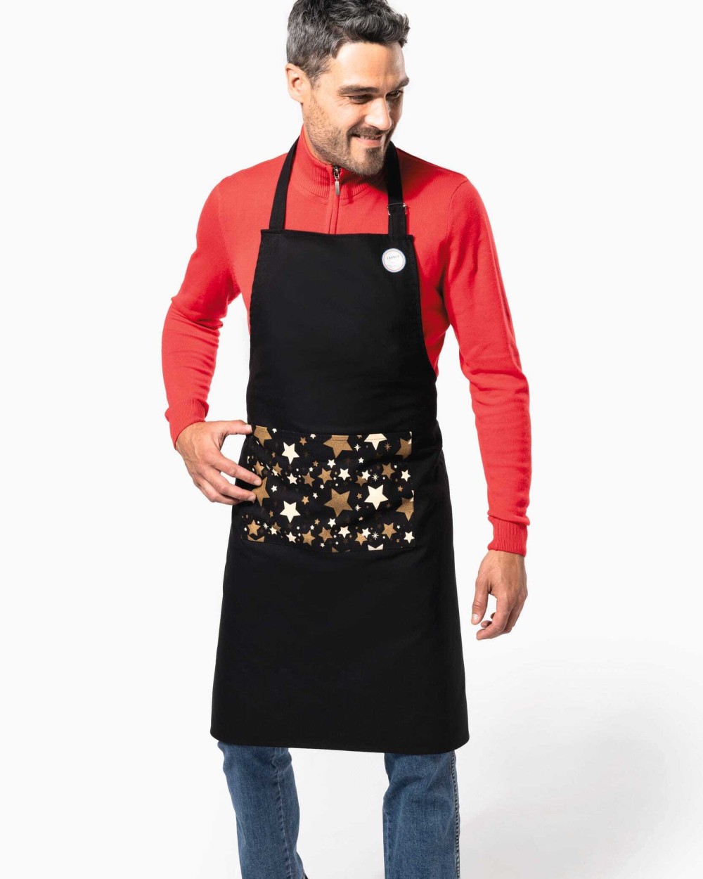 Schorten KARIBAN Kerstschort volwassene - Origine France Garantie voor bedrukking &amp; borduring