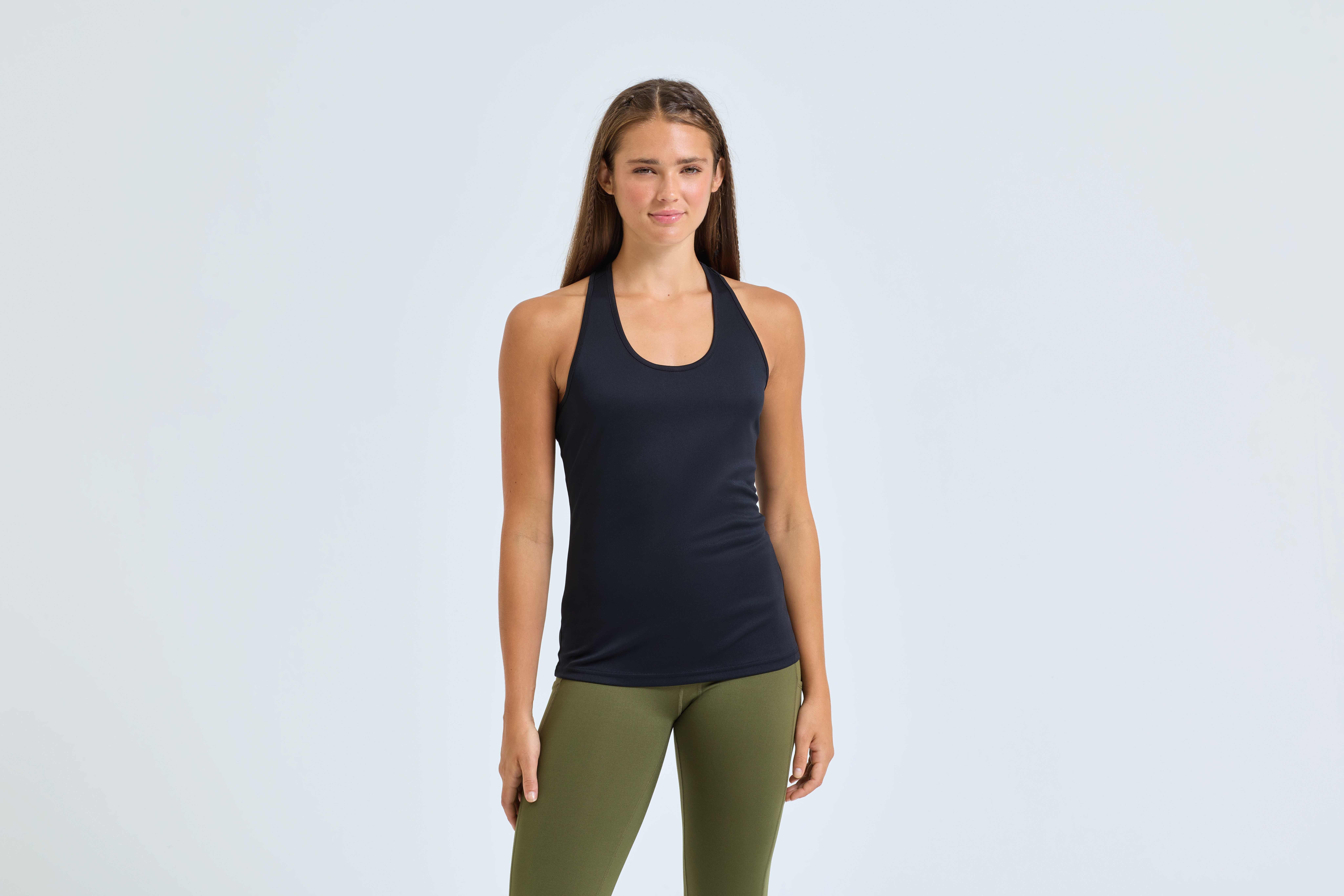 T-Shirts personnalisable TRIDRI Débardeur de yoga avec nœud femme TriDri®