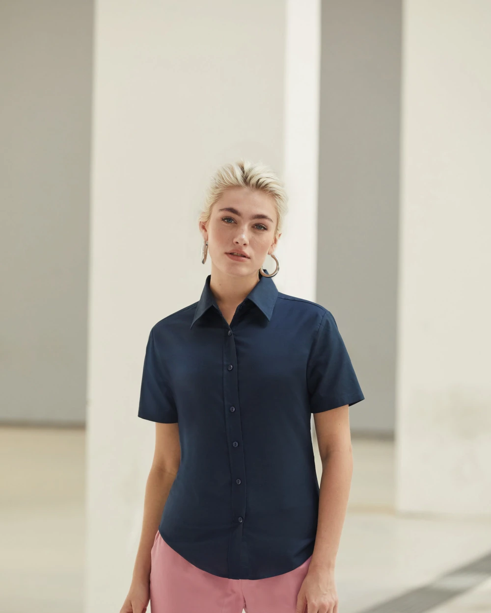 FOL Ladies Oxford Shirt Hemden personalisierbar