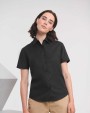 Hemden RUSSELL Ladies Short Sleeve Easy Care Oxford Shirt voor bedrukking &amp; borduring