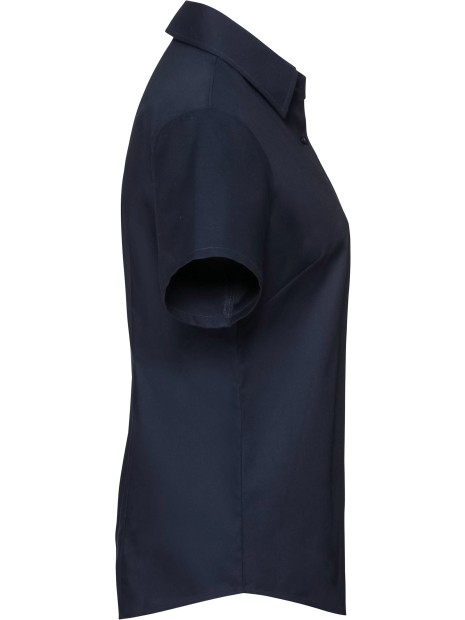 RUSSELL Chemise femme manches courtes Oxford /api/colors/f616174a-642e-417a-958d-f6fb41267ae9 personnalisable
