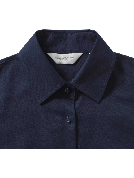 RUSSELL Chemise femme manches courtes Oxford  personnalisable