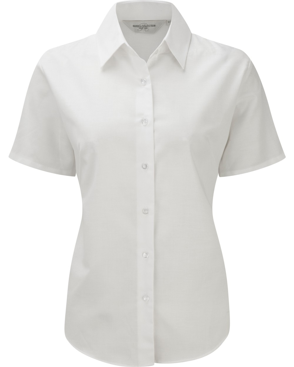 Hemden RUSSELL Ladies Short Sleeve Easy Care Oxford Shirt voor bedrukking &amp; borduring