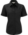 RUSSELL Ladies Short Sleeve Easy Care Oxford Shirt Hemden personalisierbar