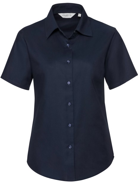RUSSELL Chemise femme manches courtes Oxford /api/colors/f616174a-642e-417a-958d-f6fb41267ae9 personnalisable