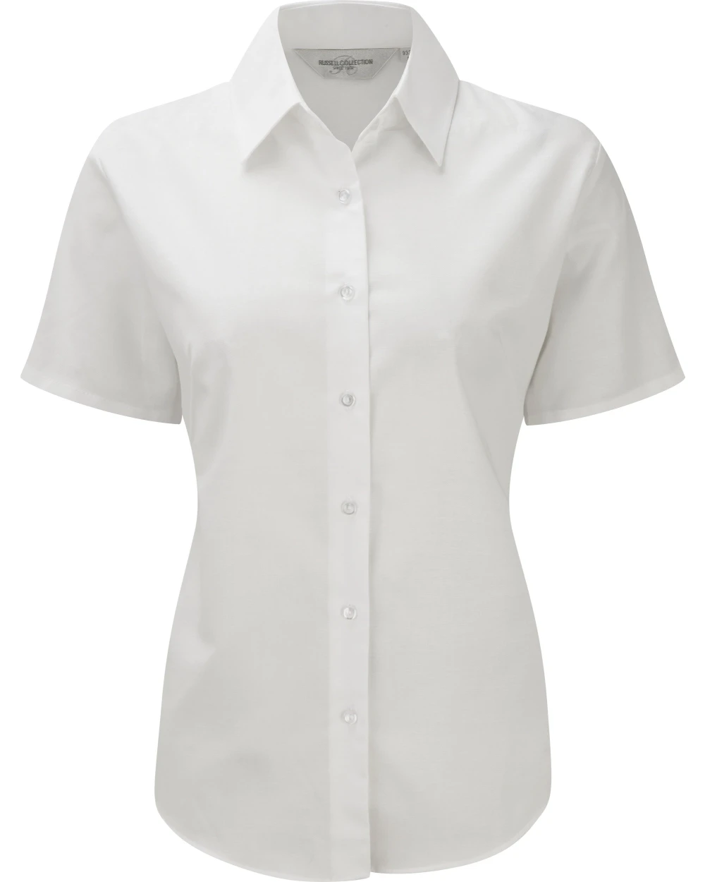 Hemden RUSSELL Ladies Short Sleeve Easy Care Oxford Shirt voor bedrukking &amp; borduring