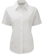 Hemden RUSSELL Ladies Short Sleeve Easy Care Oxford Shirt voor bedrukking &amp; borduring