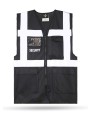 Gilets de sécurité personnalisable KORNTEX “SECURITY” Mesh Multifunctional Safety Vest “Tampa”