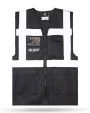Fluo vestjes KORNTEX “SECURITY” Mesh Multifunctional Safety Vest “Tampa” voor bedrukking &amp; borduring