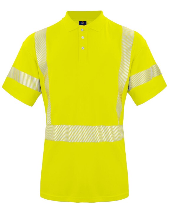 Polos personnalisable PROJOB 6015 PIQUE BI MATIERE EN ISO 20471 CLASSE 2/3