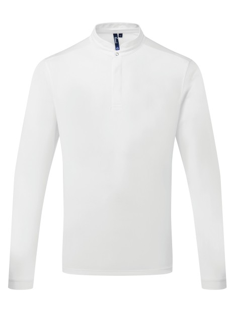 PREMIER Polo de cuisinier Coolchecker Essential à manches longues /api/colors/7a92cd2d-10d2-40b4-928b-296bb7487506 personnalisable