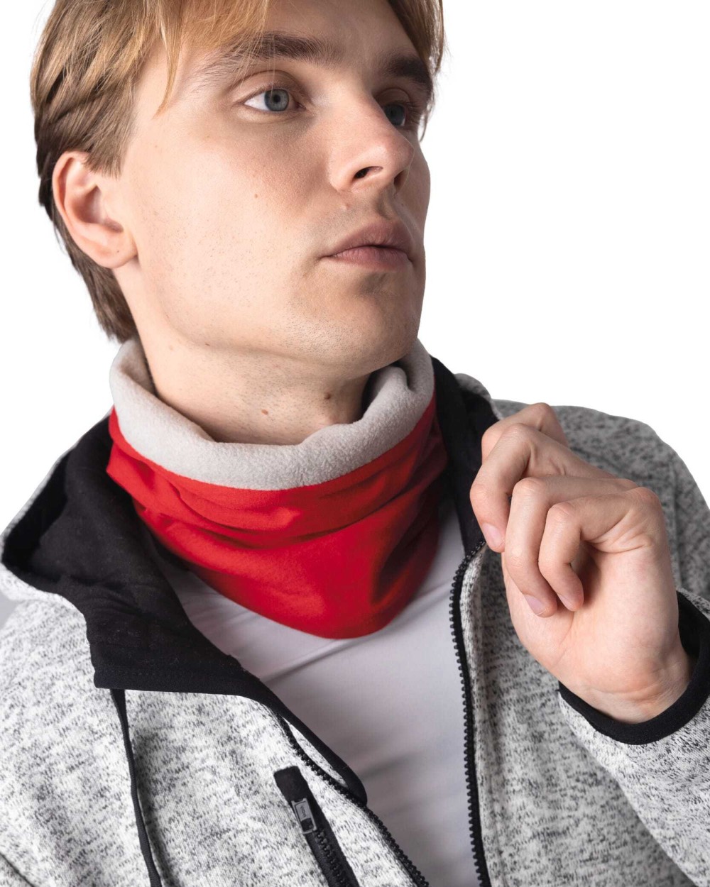 K-UP Schlauchschal mit Fleecefutter Bandanas, Schals, Kravatten personalisierbar