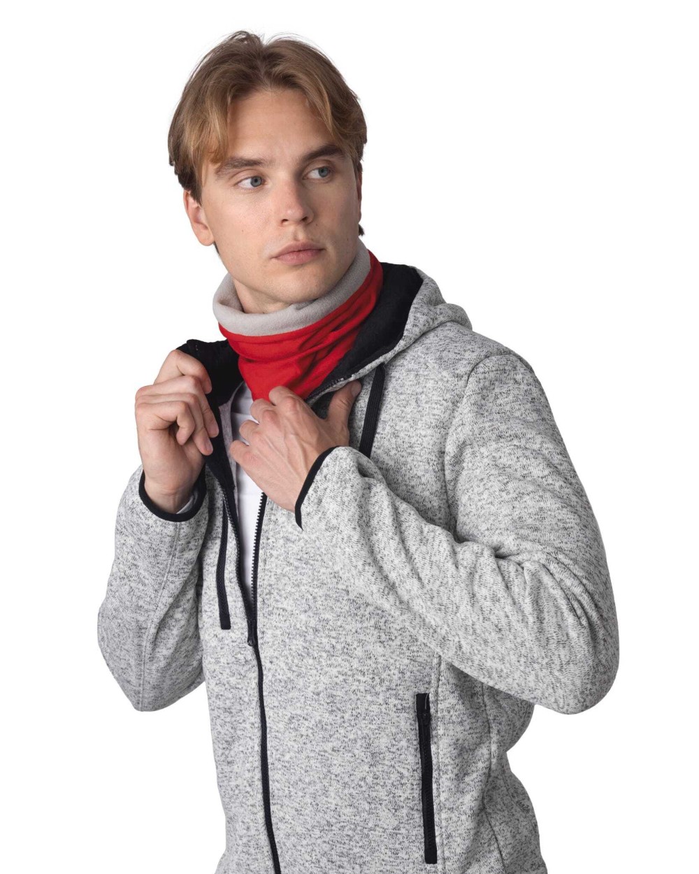 K-UP Schlauchschal mit Fleecefutter Bandanas, Schals, Kravatten personalisierbar