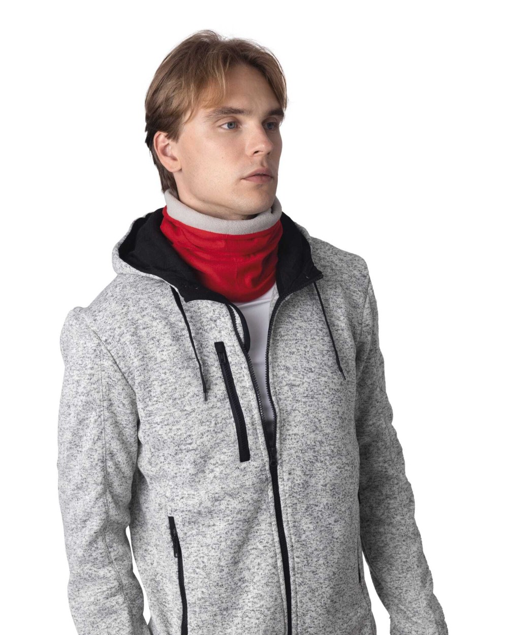 K-UP Schlauchschal mit Fleecefutter Bandanas, Schals, Kravatten personalisierbar