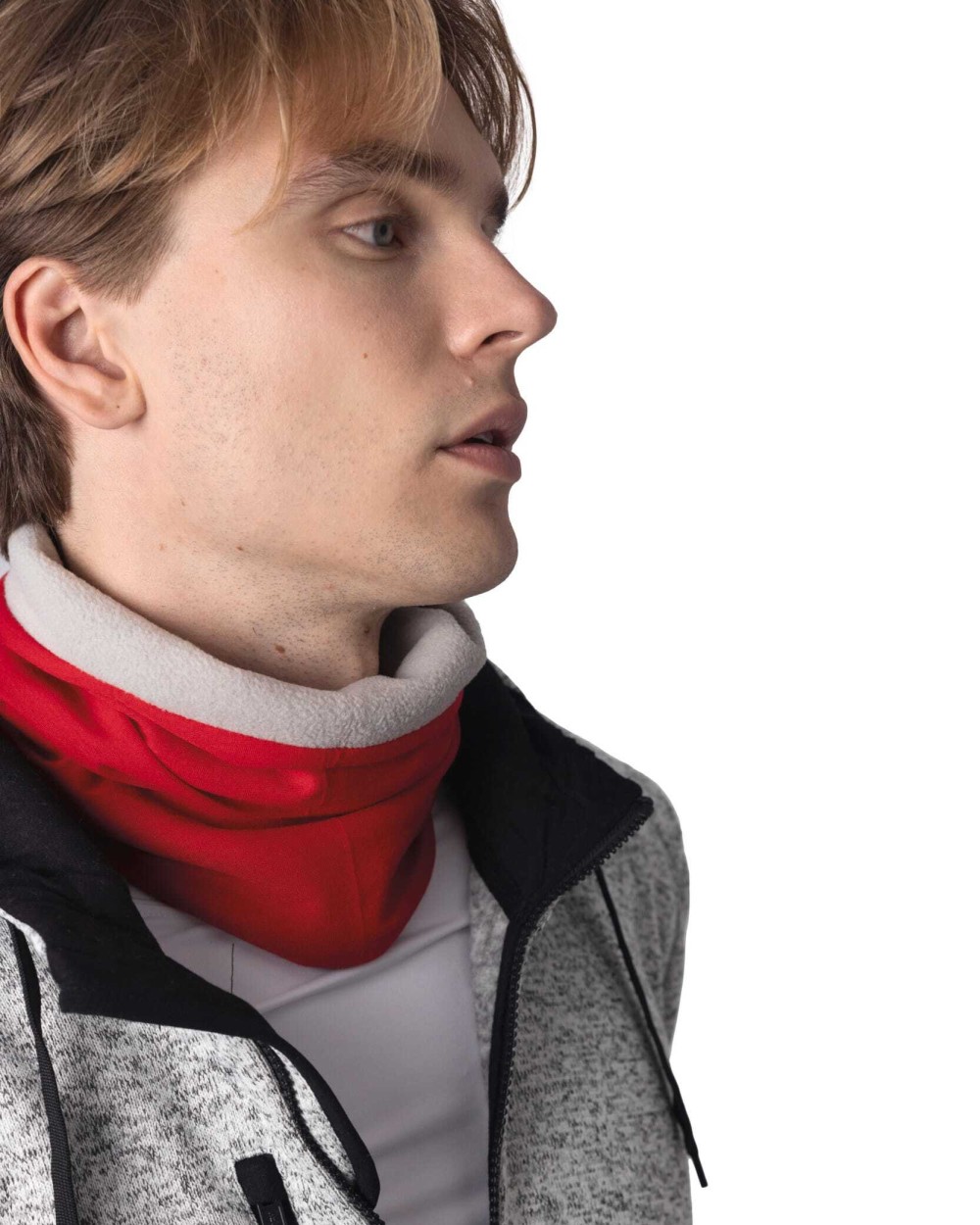 K-UP Schlauchschal mit Fleecefutter Bandanas, Schals, Kravatten personalisierbar