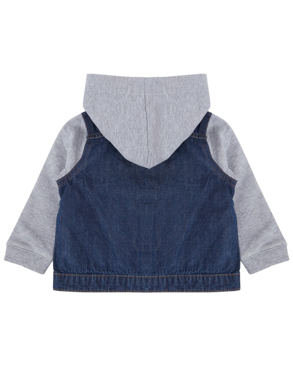 Jassen LARKWOOD Jeansjasje met capuchon voor kinderen voor bedrukking &amp; borduring