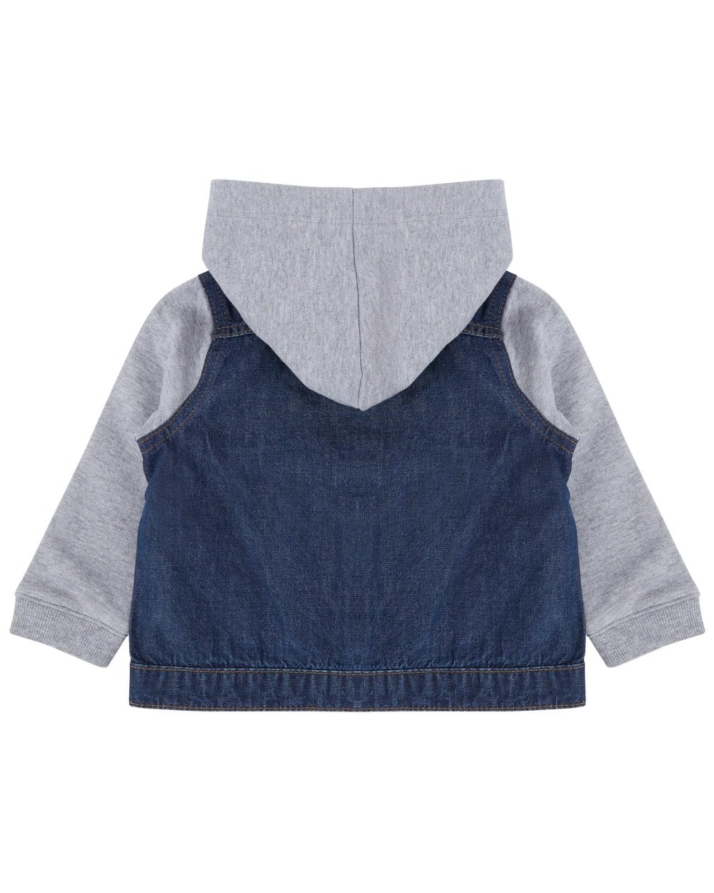 Jassen LARKWOOD Jeansjasje met capuchon voor kinderen voor bedrukking &amp; borduring