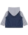 Jassen LARKWOOD Jeansjasje met capuchon voor kinderen voor bedrukking &amp; borduring