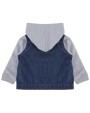 Jassen LARKWOOD Jeansjasje met capuchon voor kinderen voor bedrukking &amp; borduring