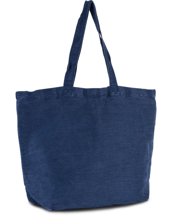 Tote bags personnalisable KIMOOD Grand sac en juco avec doublure intérieure
