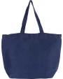 Tote bags KIMOOD Grote tas van jute/katoen met binnenvoering voor bedrukking &amp; borduring
