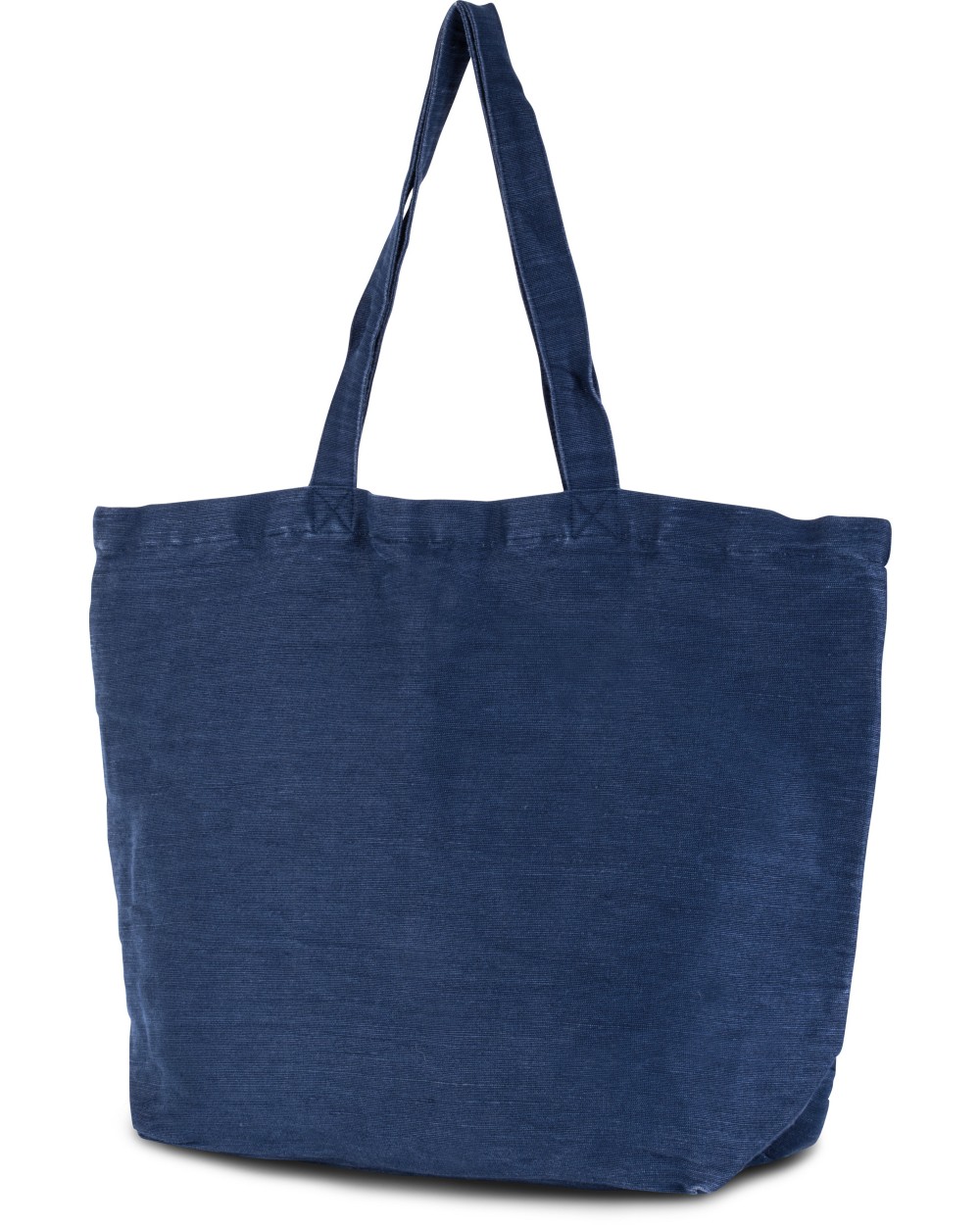 KIMOOD Große Jute-Baumwoll-Tasche mit Innenfutter Tote Bags personalisierbar