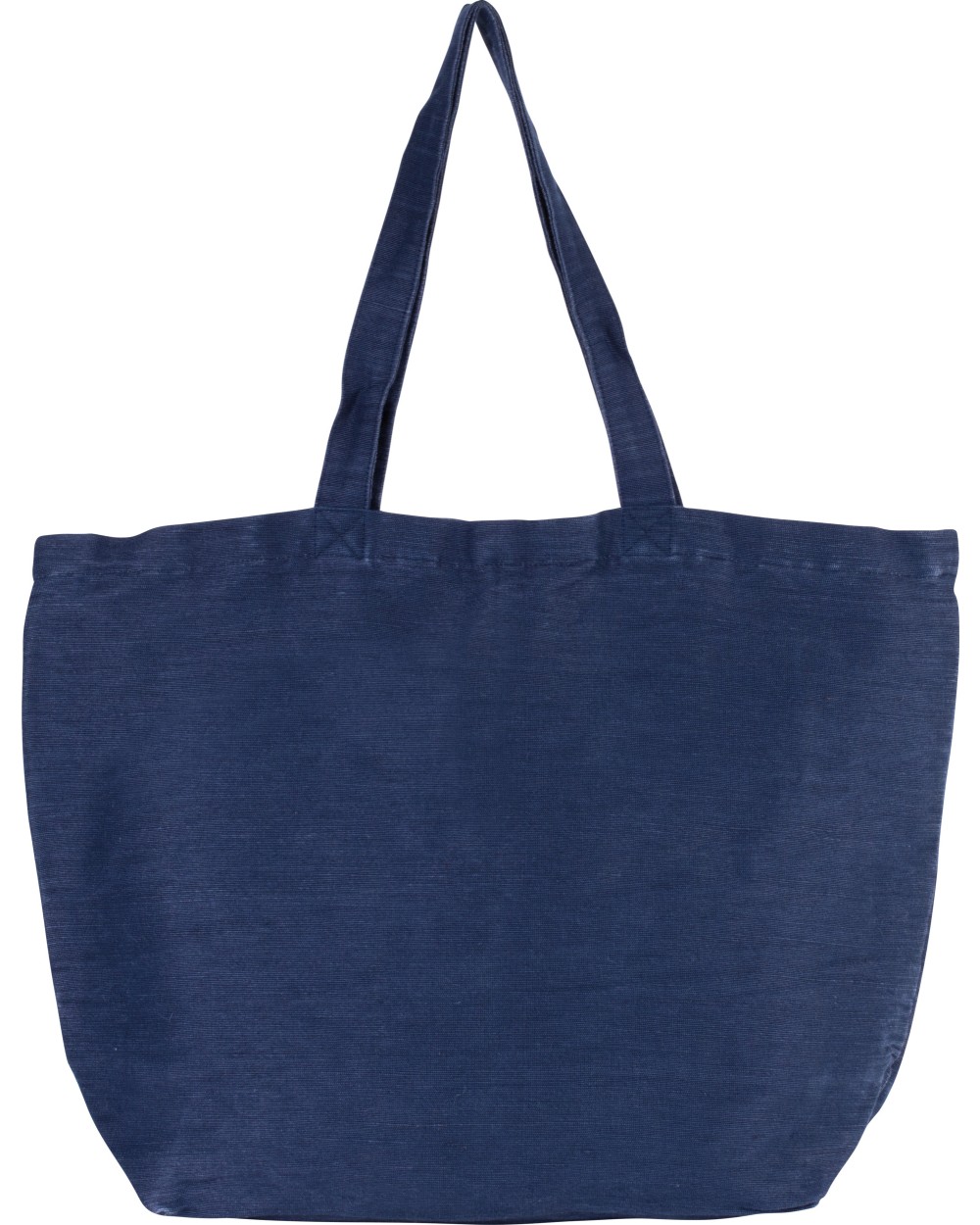 KIMOOD Große Jute-Baumwoll-Tasche mit Innenfutter Tote Bags personalisierbar