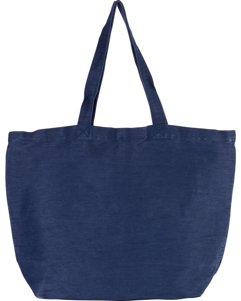 Tote bags KIMOOD Grote tas van jute/katoen met binnenvoering voor bedrukking &amp; borduring