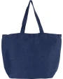 Tote bags KIMOOD Grote tas van jute/katoen met binnenvoering voor bedrukking &amp; borduring