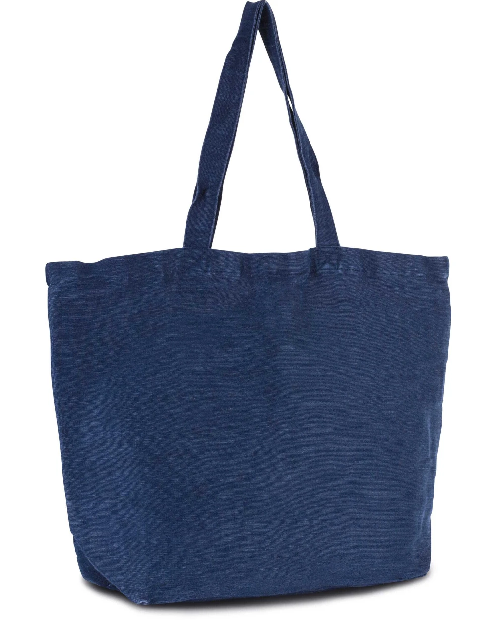 Tote bags KIMOOD Grote tas van jute/katoen met binnenvoering voor bedrukking &amp; borduring