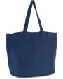Tote bags KIMOOD Grote tas van jute/katoen met binnenvoering voor bedrukking &amp; borduring