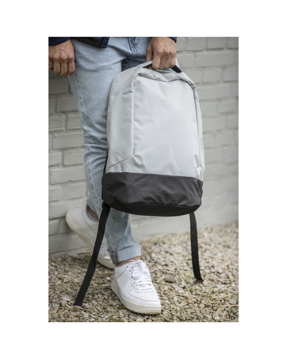 4DO Cover Diebstahlsicherer GRS RPET Rucksack 18L Taschen personalisierbar