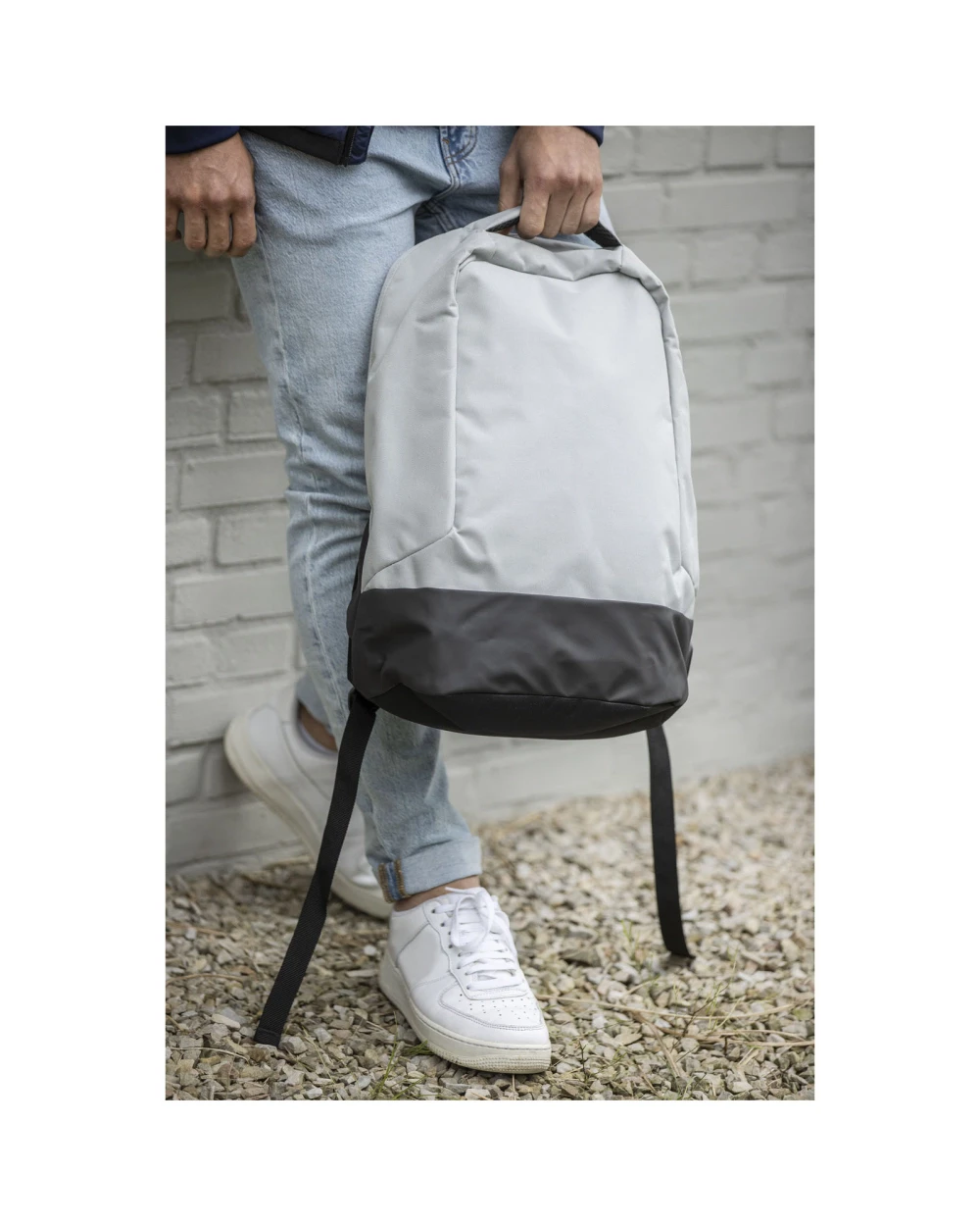 4DO Cover Diebstahlsicherer GRS RPET Rucksack 18L Taschen personalisierbar