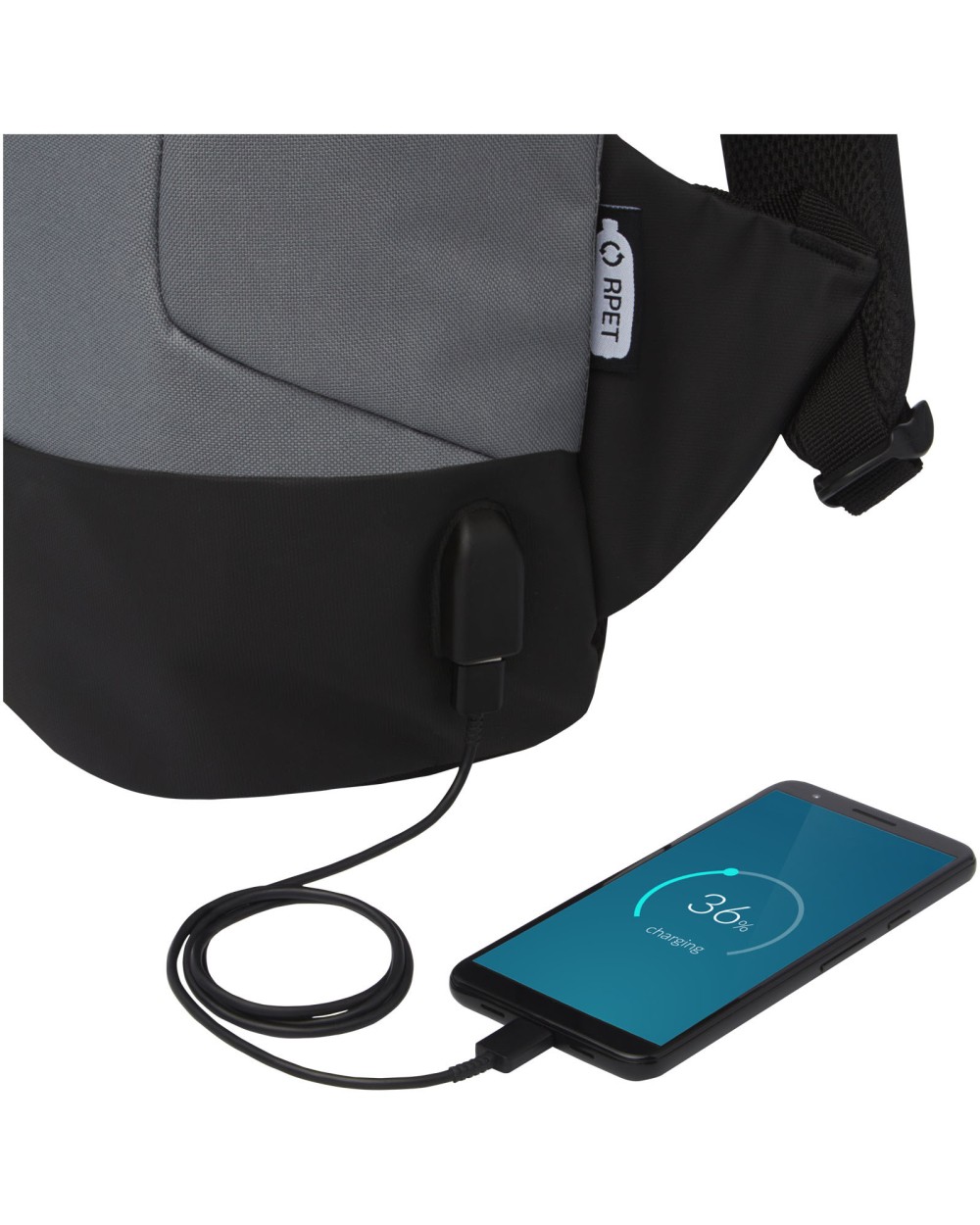 Sacs & Bagagerie personnalisable 4DO Sac à dos anti-vol Cover en RPET certifié GRS 18L