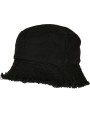 Bucket hats FLEXFIT Bob met rafelrand voor bedrukking &amp; borduring