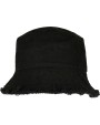 Bucket hats FLEXFIT Bob met rafelrand voor bedrukking &amp; borduring
