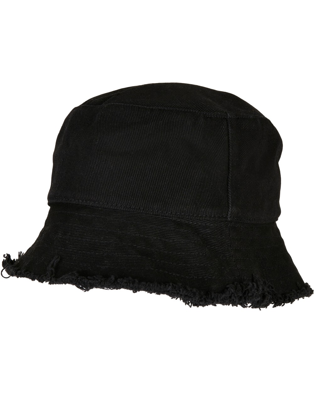 Bucket hats FLEXFIT Bob met rafelrand voor bedrukking &amp; borduring