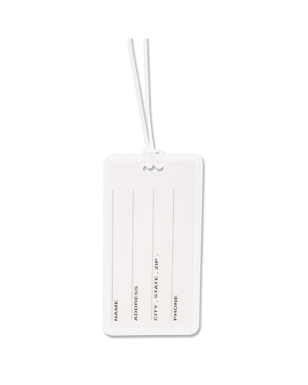 Tassen & Zakken 4DO Bagagelabel voor bedrukking &amp; borduring