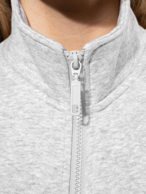 Sweat-shirts à personnaliser KARIBAN Veste molleton gratté femme 