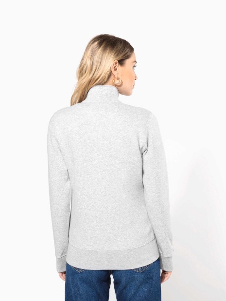 Sweat-shirts à personnaliser KARIBAN Veste molleton gratté femme 