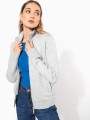 Sweat-shirts à personnaliser KARIBAN Veste molleton gratté femme 