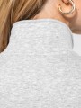 Sweat-shirts à personnaliser KARIBAN Veste molleton gratté femme 