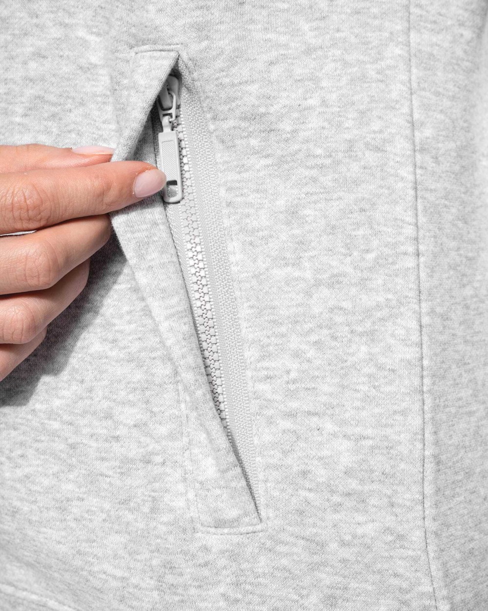 Sweaters & hoodies KARIBAN Damesjasje voor bedrukking &amp; borduring