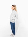 Sweat-shirts à personnaliser KARIBAN Veste molleton gratté femme 