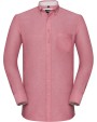 Chemises personnalisable RUSSELL MEN'S LONG SLEEVE TAILORED WASHED OXFORD SHIRT