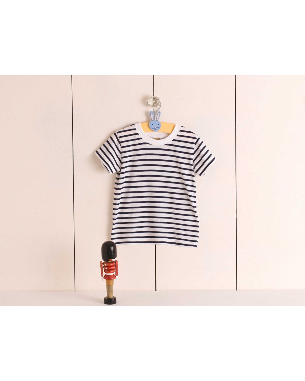 T-shirts LARKWOOD Gestreept T-shirt met korte mouwen voor bedrukking &amp; borduring