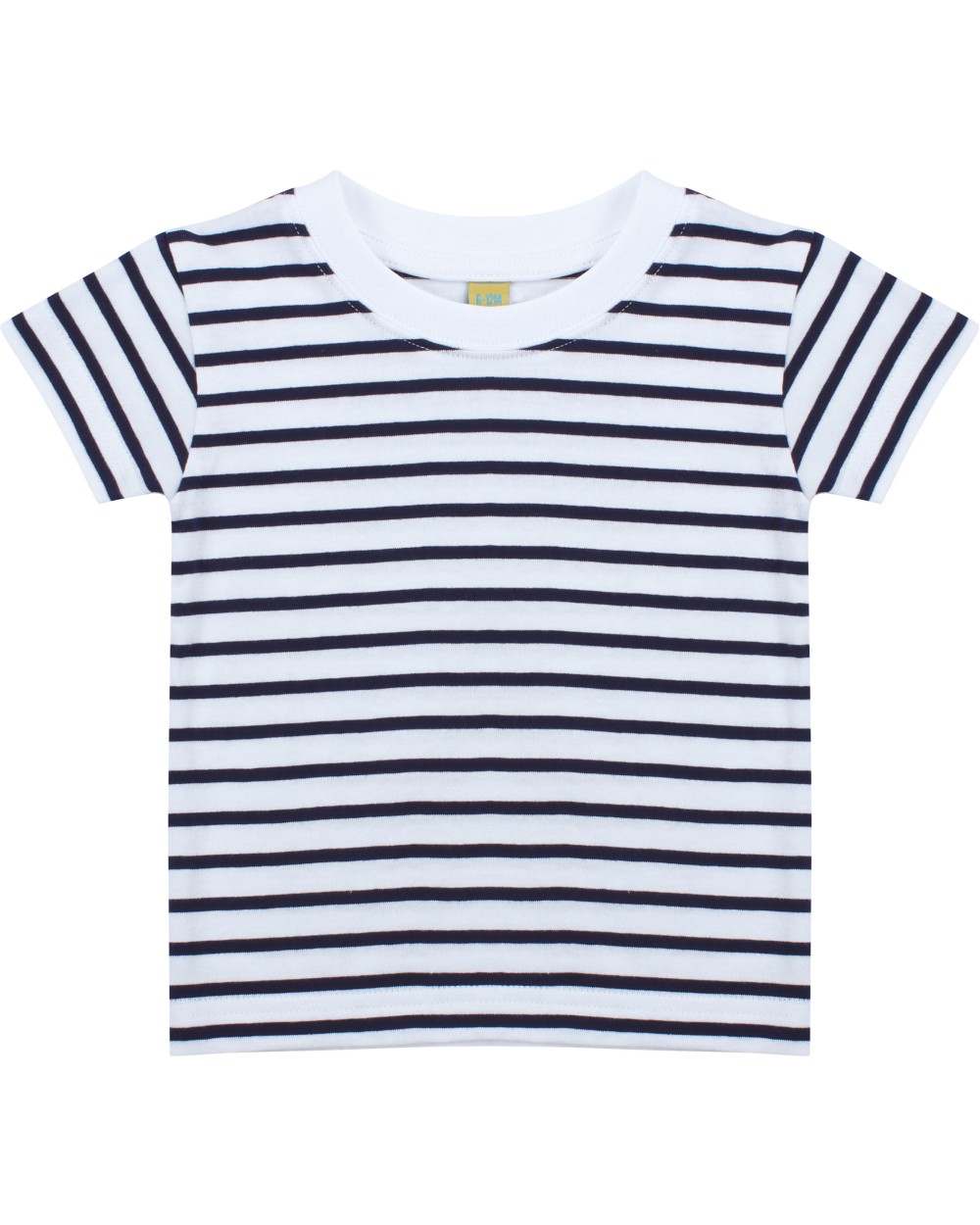T-shirts LARKWOOD Gestreept T-shirt met korte mouwen voor bedrukking &amp; borduring