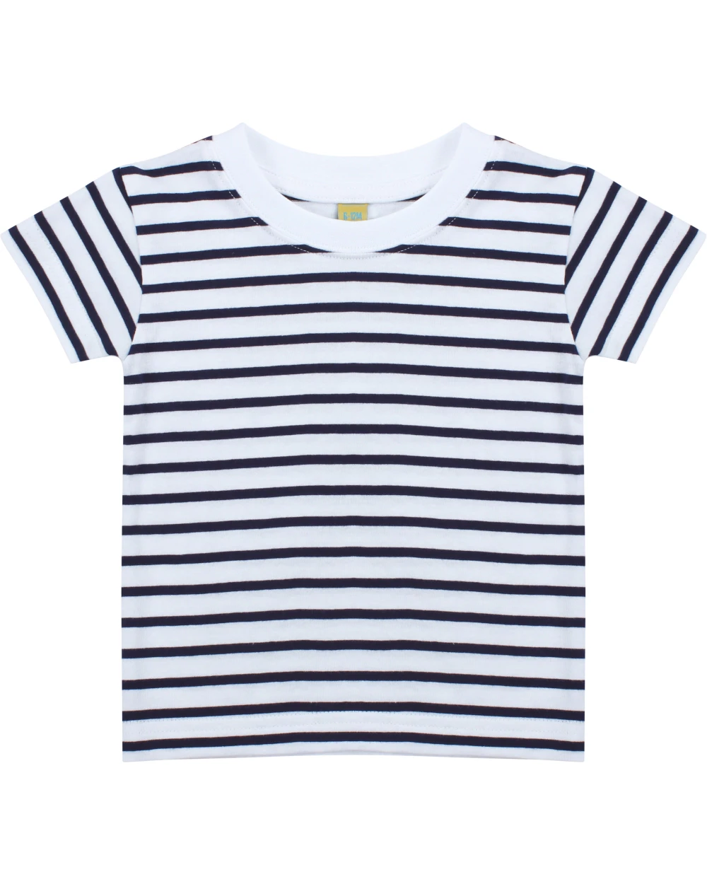 T-shirts LARKWOOD Gestreept T-shirt met korte mouwen voor bedrukking &amp; borduring